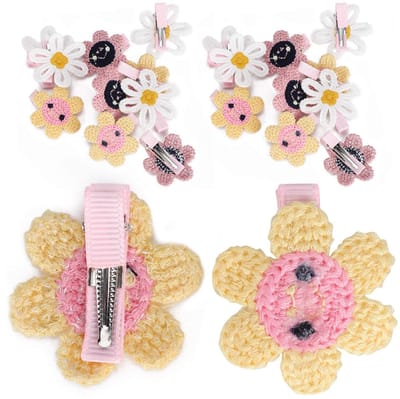 Dailygoods- Haaraccessoires 20 Stuks - Haarspeld voor Huisdieren - Polyester - Strikjes - Geschikt voor Honden/Katten - Decoratie Accessoires - Hondenspelden