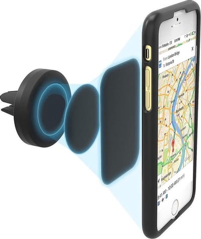 Universele Magneet Telefoon Houder Ventilatierooster Auto - Luchtrooster Car Mount Smartphone - Magnetische Autohouder