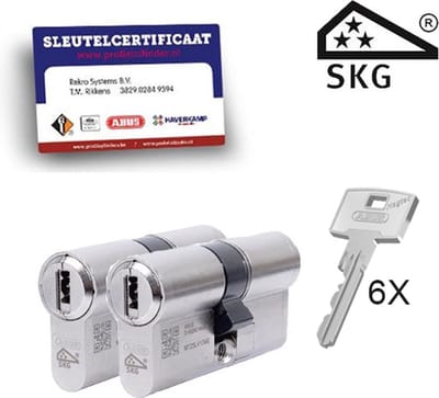 Pfaffenhain Magtec SKG3 1500 - certificaat cilindersloten - 2 stuks gelijksluitend - 30/30