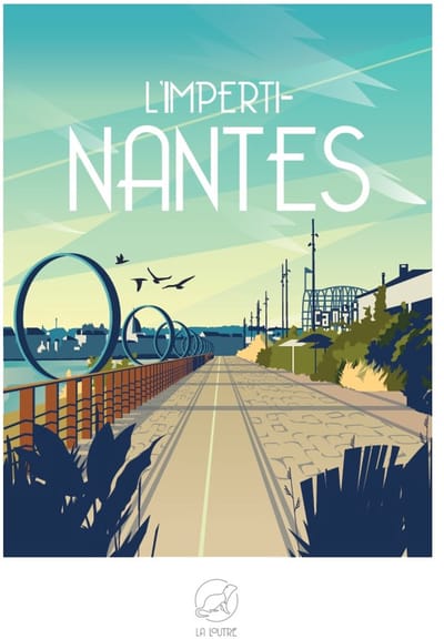 La Loutre puzzel NANTES - 1000 stukjes legpuzzel voor volwassenen.