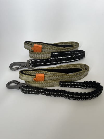 AFP Off Street Dog Leash Olive Green S