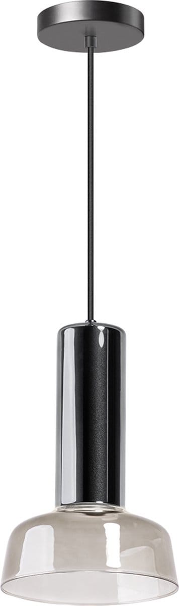 ETH Beal Hanglamp 1x GU10 Smoke - Zwart