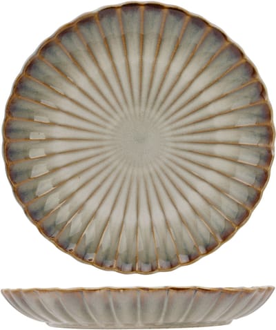 Cosy & Trendy Dinerborden Astera Pearl Beige - 4 Stuks ø 27,5 cm - Aardewerk - Vaatwasser-, Magnetron- en Ovenbestendig