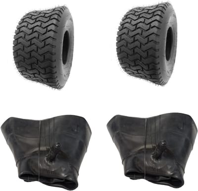 Grasmaaier Banden - Gazonbanden Set - Terrein Onderhoud - 4-Laags Constructie - 18 x 9.50-8