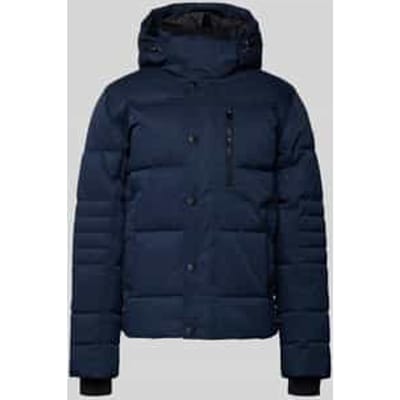 Regular fit gewatteerd jack met capuchon