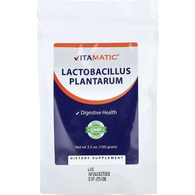 Vitamatic, Lactobacillus Plantarum, 100g (3,5 oz)