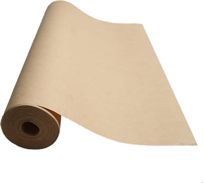Natuurlijk bruin inpakpapier rol 30cm x 10m - Natuurlijke gerecycleerde papier voor handwerk, cadeaus en verzending