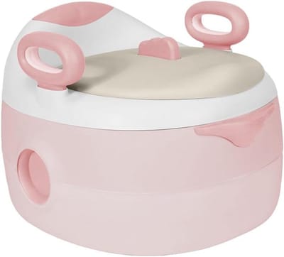 Toiletverkleiner met Trap - Kinder toiletbril Zindelijkheidstrainer - Zelfstandig naar toilet gaan - Spatwaterdicht en Antislip - Universele pasvorm - Blauw