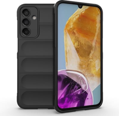 Coverup Hoesje - Geschikt voor Samsung Galaxy M15 Hoesje - Coverup Hands-On Rugged Back Cover - Zwart