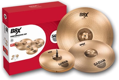 Sabian B8X CymbalSet performance, 14"HH, 16"CR, 20"R - Bekkenset