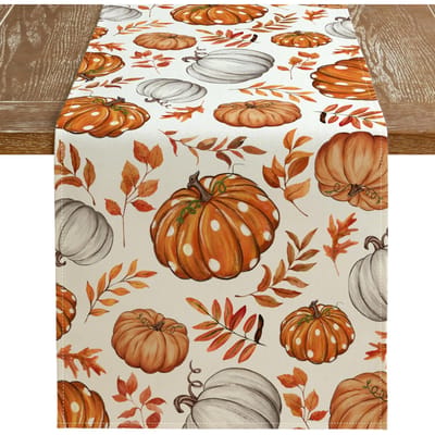 Fabriquée en polyester de première qualité, cette nappe présente un tissage jacquard fin, des broderies florales et des découpes ajourées.. Il est résistant à la chaleur et à la poussière. 150x33cm brown