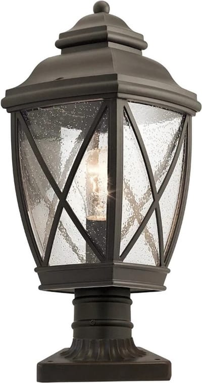 Kichler Mini LED Tuin Pilaar Tangier | 1X E27 Max 60W | IP44 (Outdoor) | Olde Bronze