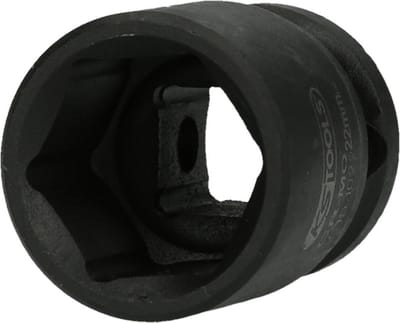 KS TOOLS 1/2" Sechskant-Kraft-Stecknuss, kurz, 22mm ( 515.1022 )