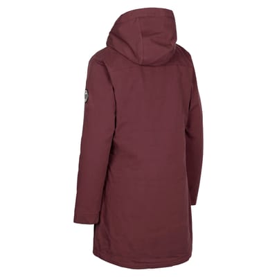 Trespass Dames/Dames Risha TP50 fleece gevoerde waterdichte jas (Mulberry)