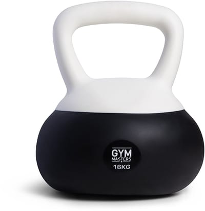 Gym Masters - Zachte kettlebell 16 kg - zacht - Premium - kettle - kettlebell - weights - kettlebell set - gewichten 16 kg - kettlebells set - fitness gewichten kettlebell