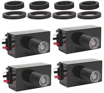 4 Stks Fotocel Sensor Verlichting Schakelaar voor Buitenverlichting