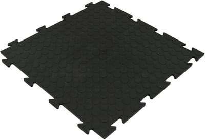 Zware Kwaliteit PVC Tegels met Noppen voor Garage en Werkplaats - 8mm Dikte