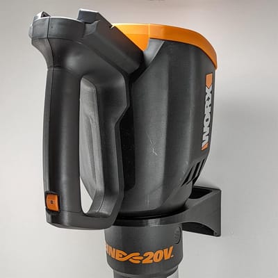 Bladblazer Muurbevestiging - Universele Beugel - Gereedschap Opbergen - Past tot 130mm - Zwart