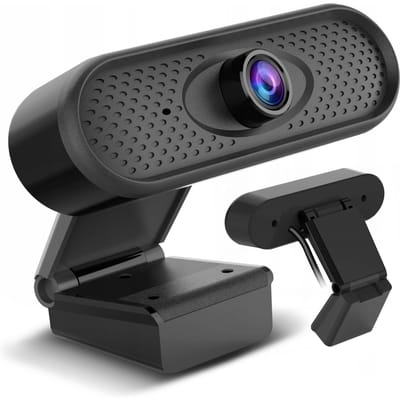 USB-webcam met microfoon en bevestigingsclip Full HD 1080P computercamera PC thuiskantoor 25 fps 1,7 m kabel NanoRS RS680
