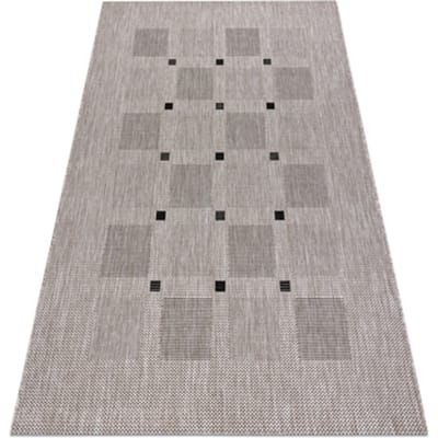 Kleden Rugsx Sisal tapijt SISAL FLOORLUX 20079 BLOEMEN VIERKAN 160x230 cm