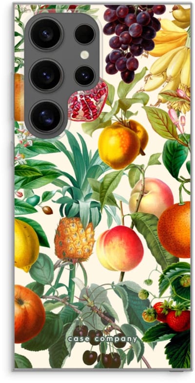 Case Company® - Hoesje geschikt voor Samsung Galaxy S24 Ultra hoesje - Classic Flora - Soft Cover Telefoonhoesje - Bescherming aan alle Kanten en Schermrand