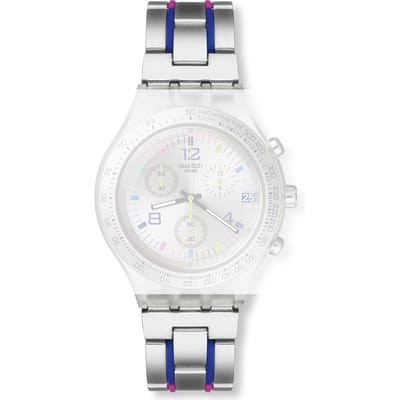Swatch Mixed Materials - Diaphane - SVA/SVB/SVC/SVD ASVCK4078AG SVCK4078G Time Pride band
