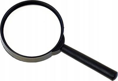 Vergrootglas Insectenloep 6 cm - Zwart
