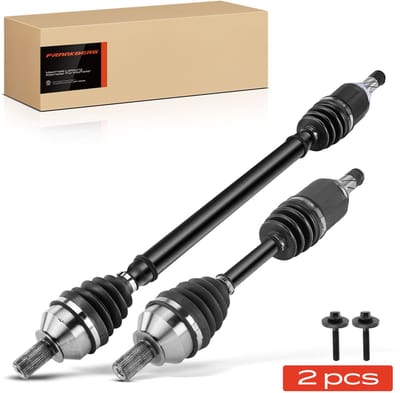Frankberg 2x Aandrijfas Achteras voor Smart Forfour Renault Twingo III