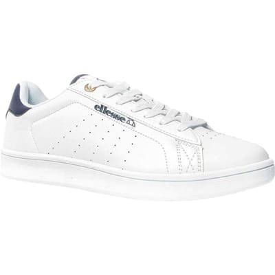 Ellesse Heren Logo Cupsole Sneakers (Wit/Marineblauw)