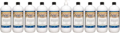 Shampoo Hamam 1 liter met witte pomp - set van 10 stuks - voordeelverpakking - haarverzorging