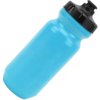 Bouteille d'eau pour vélo 600 ml Pressable PP5 Silicone de qualité alimentaire Sûre Étanche Bouteille d'eau de sport pour blue