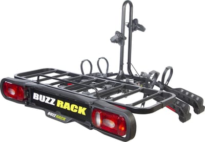 BuzzRack TwinBuzz fietsendrager - modulair voor 4 fietsen of platform - 60L tas