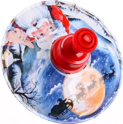 Bolz bromtol Kerstman Kerst uitvoering - doorsnee 13 cm