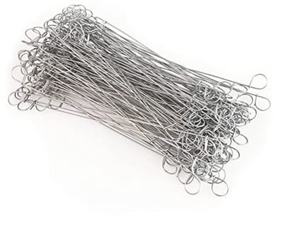 Draadsluitingen voor boordraad - 150 stuks - 16 cm - verzinkt