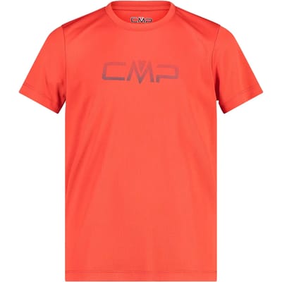 T-shirt met maxi-logo voor kinderen CMP
