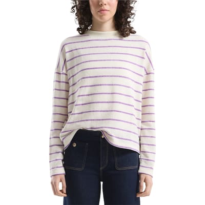 s.Oliver -qs Pullover Offwhite Größe: M | Longsleeves Outlet | Damen | Weiß