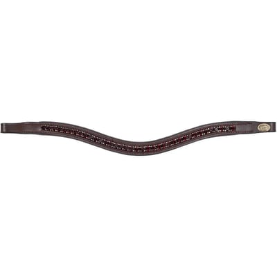Frontaal voor paard HFI Padded Wave + Strass