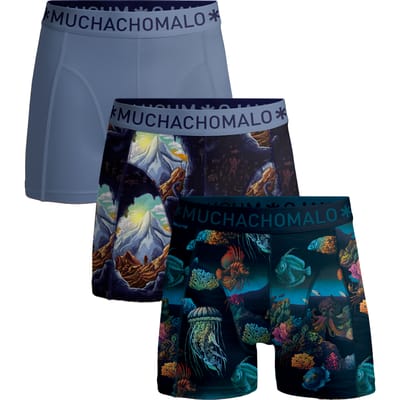 Muchachomalo Boxershort Heren – 3 Pack – 95% Katoen – Heren Ondergoed – Kleding – Stevig Ondergoed – Onderbroeken Heren