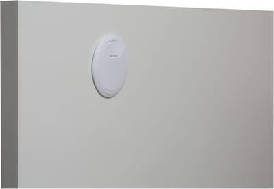 Bureaublad - Werkblad Tafelblad - Thuiswerk Bureau - Kabeldoorvoer Praktisch - 160x80 cm - Wit