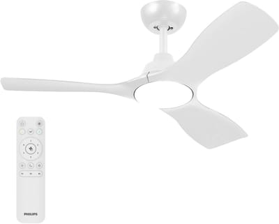 Philips LED Fixed blade Plafondventilator 30 W Met afstandsbediening, Dimbaar
