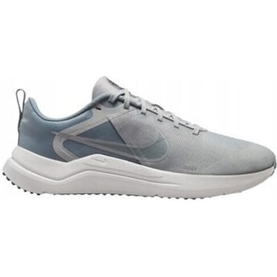 Nike Downshifter 12 - Hardloopschoenen - Maat 42 - Light Smoke Grey/Aviator Grey/Photon Dust/Metallic Cool Grey / Grijs - Downshifter - Hardlopen - Heren Hardloopschoenen