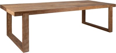 DTP Home Eettafel Icon rechthoek teakhout - 220x78 cm