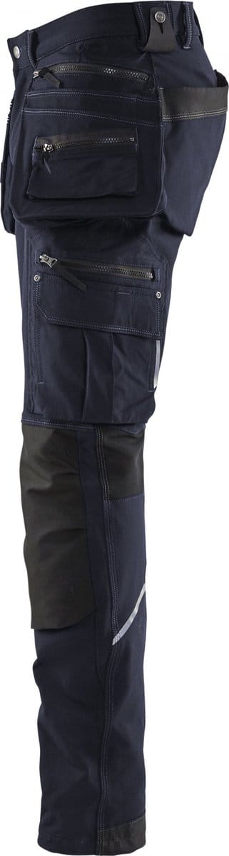 Blåkläder X1900 Werkbroek 4-weg Stretch 1998 - marineblauw - maat 54 (XL)