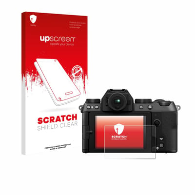 upscreen - Screenprotector voor Fujifilm X-S20 - Folie Beschermfolie transparant