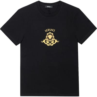VerSace Men S T ShirT meduSa creST prinT 1013944 1a16704 1b000 1013944 1A16704 1B000 (M) beige
