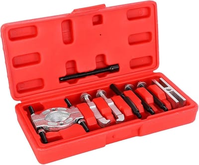 Lagerscheider Gereedschapset - Lagerverwijderaar Trekker - Auto Demontage - Compact Georganiseerd - 15-58 mm - Zilver