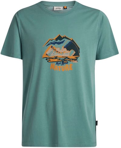 Lundhags Tived Fishing T-shirt Met Korte Mouwen Groen S Man