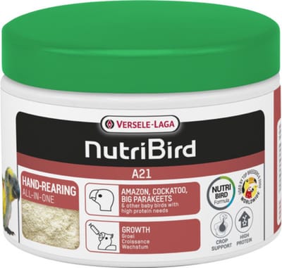 Nutribird A21 handopfokvoer 250 gram - Nutribird - Vogelvoer - Pellets - Nutribird a21