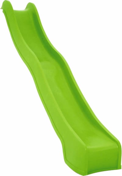 Losse Glijbaan Appelgroen 2,5 meter (voor platformhoogte 120 cm) | Aanbouwglijbaan voor o.a. speeltoestel, speelhuisje | Plastic / Kunststof / HDPE