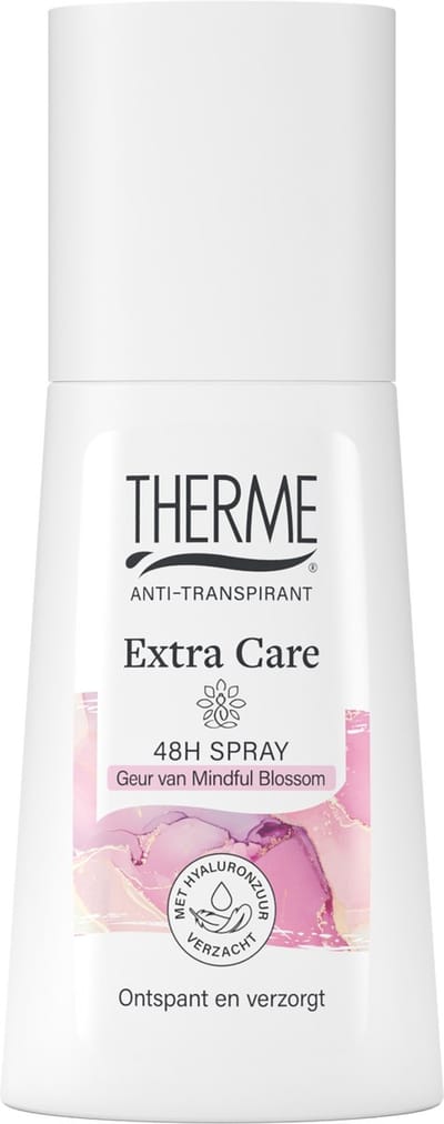 Therme Anti-Transpirant Extra Care 48H Spray - 6 x 75 ml - Voordeelverpakking